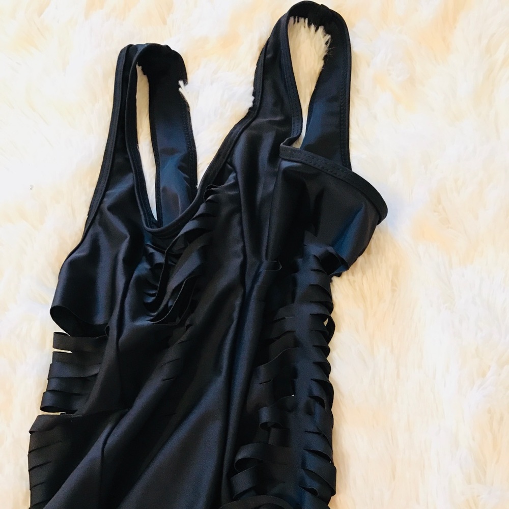 1️⃣Left❗️Slit cut out black monokini - Picture 7 of 8
